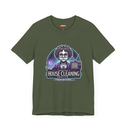 TANGINA'S House Cleaning Service Tee - Spooky Clean Style