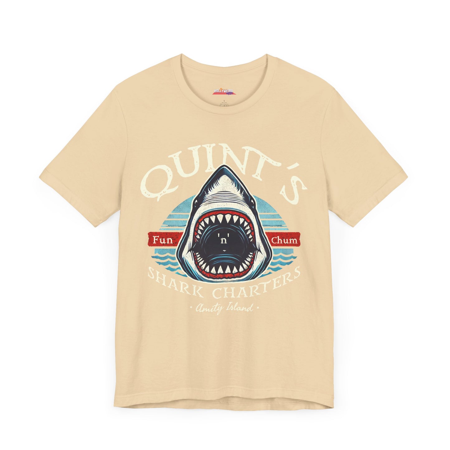 QUINT'S Shark Charters Tee V1 - Essential Oceanic Gear