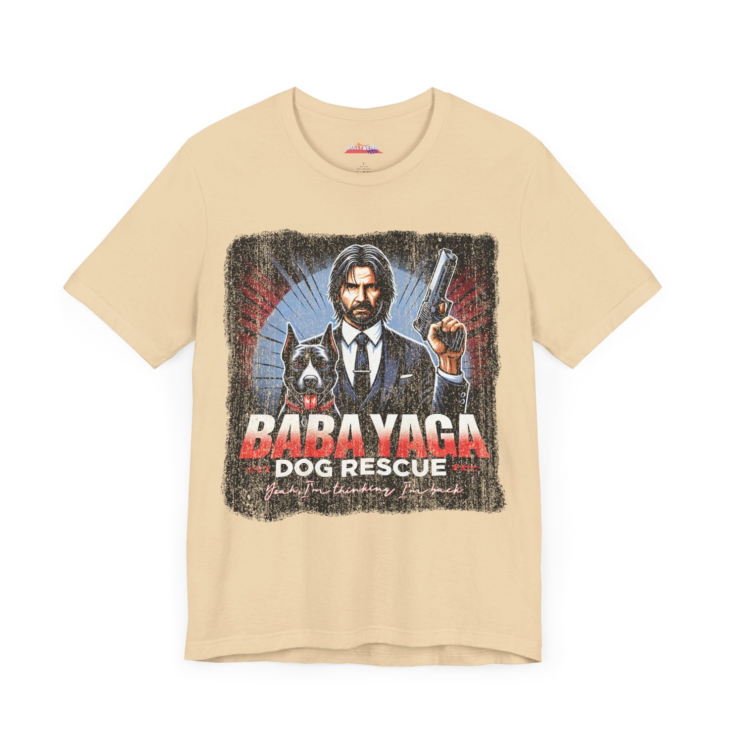 BABA YAGA Dog Rescue T-Shirt - Support with Style