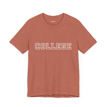 Classic COLLEGE T-Shirt - Vintage Campus Style