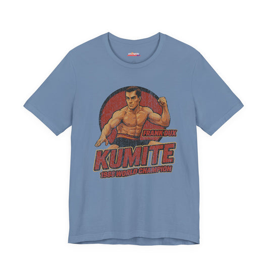 KUMITE 1988 World Champion Frank Dux Bloodsport Inspired T-Shirt