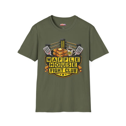 Waffle House Fight Club T-Shirt | Fun Restaurant Tee