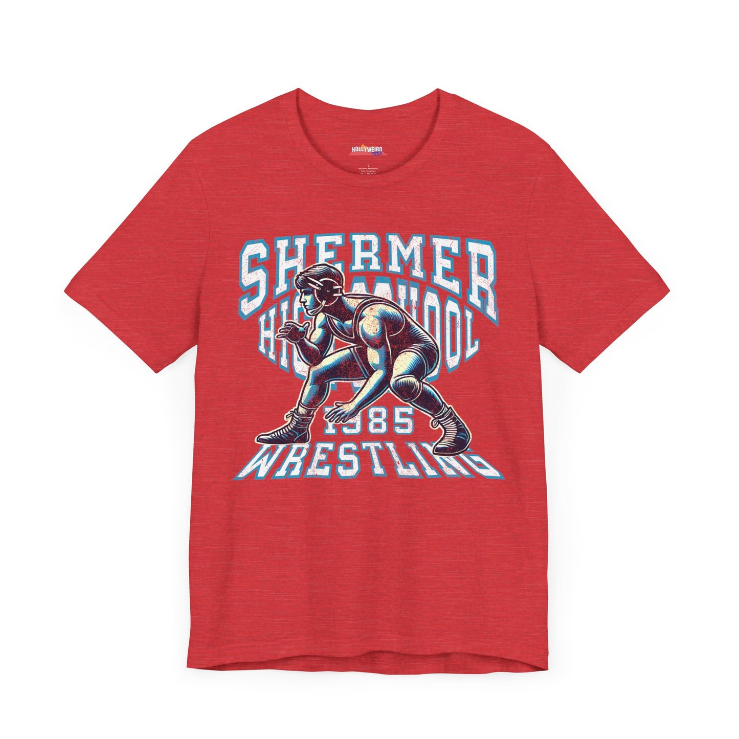SHERMER High School Wrestling 1985 T-Shirt