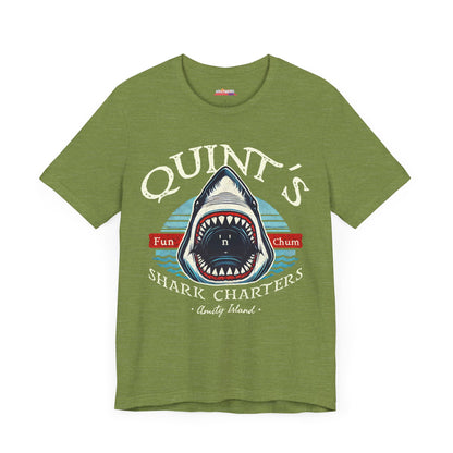 QUINT'S Shark Charters Tee V1 - Essential Oceanic Gear