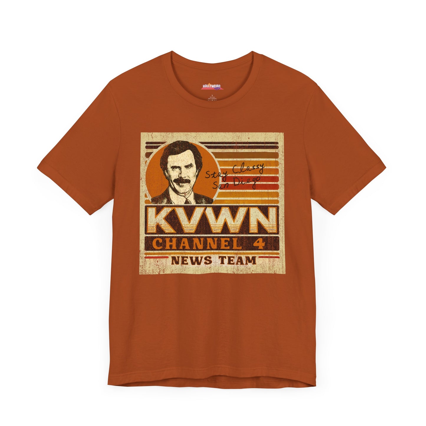 KVWN Channel 4 News Team T-Shirt