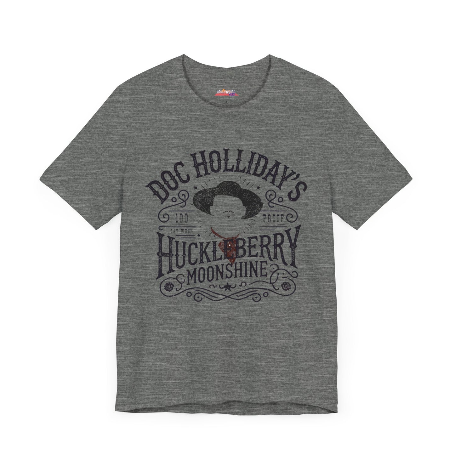 Doc Holliday's Huckleberry Moonshine T-Shirt - Unique Find