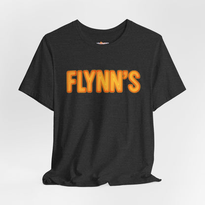 TRON Inspired Flynn's Arcade Unisex Tee, Double Sided, Identity Disc, Classic 80s Movie Fan Top, Geek Clothing, Vintage Gaming