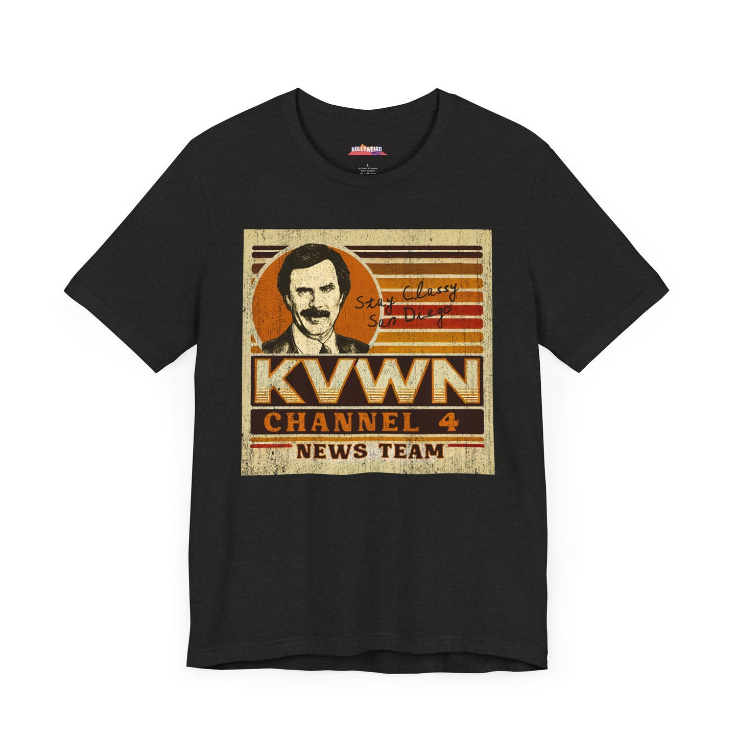 KVWN Channel 4 News Team T-Shirt