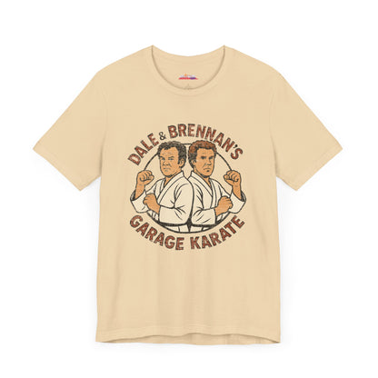 Dale & Brennan's Garage Karate Unisex Tee, Step Brothers Shirt, Funny Movie Quote Gift, Short Sleeve Top, Comedy Fan Apparel
