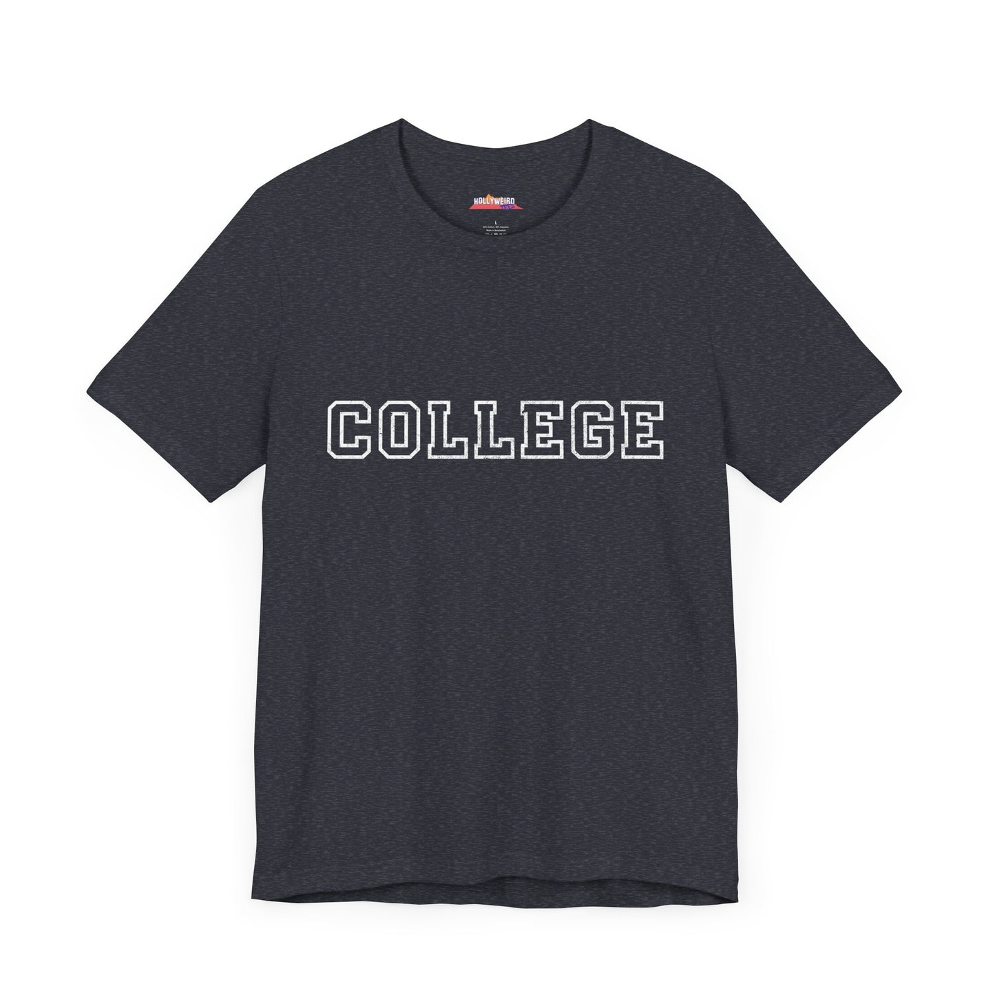 Classic COLLEGE T-Shirt - Vintage Campus Style