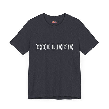 Classic COLLEGE T-Shirt - Vintage Campus Style
