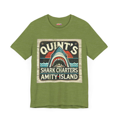 QUINT'S Shark Charters Tee V2 - Catch the Adventure