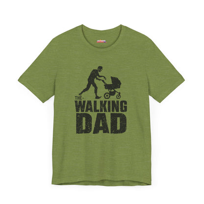 The Walking Dad Horror Movie Lover Tee, Unisex Jersey Shirt, Father's Day T-shirt Gift, Scary Film Fan Top