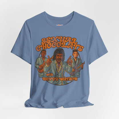 Sexual Chocolate Randy Watson Inspired Movie T-Shirt, Coming to America Tee, Unisex Jersey Shirt, Novelty Gift, Pop Culture Clothing
