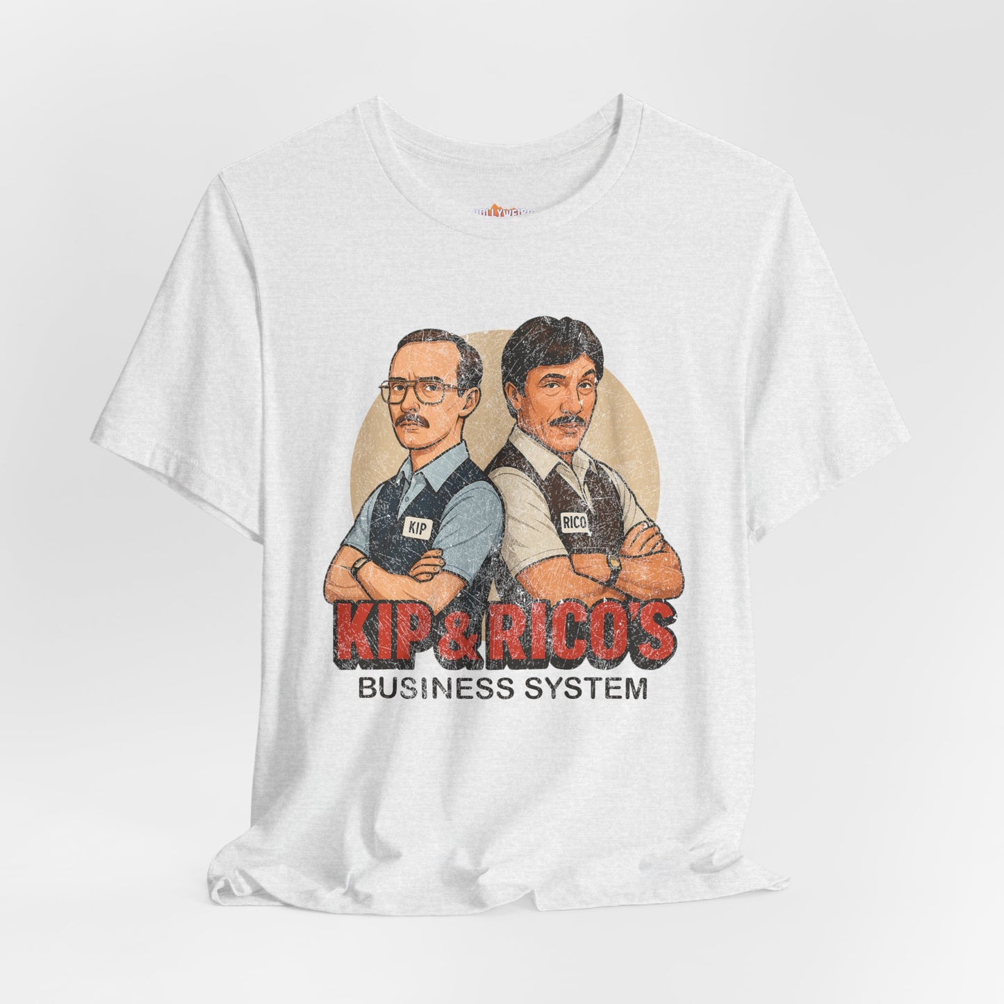 Napoleon Dynamite Kip & Rico's Business System Unisex T-Shirt, Movie Graphic Tee, Funny Cotton Shirt, Gift for Fans, Pop Culture Clothing