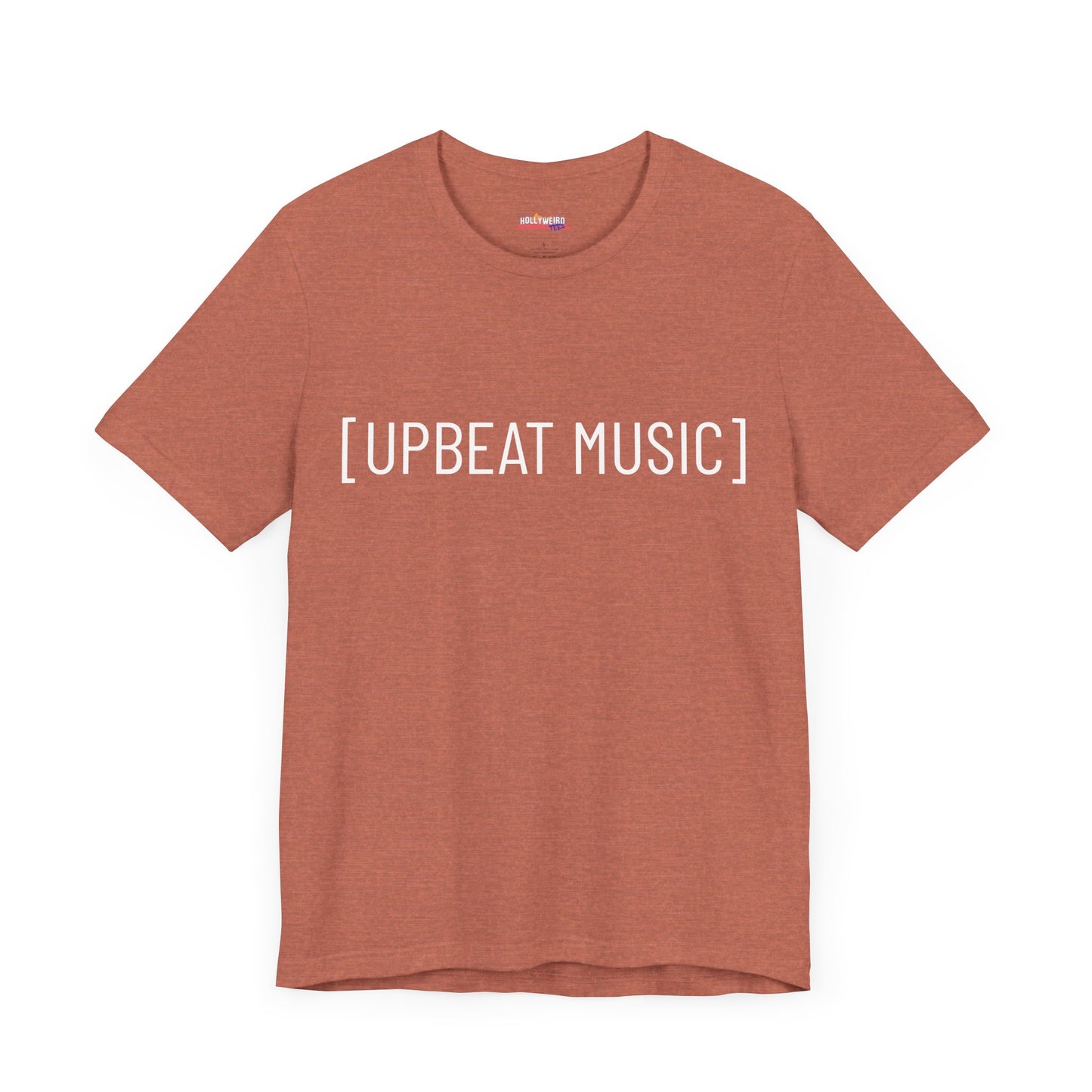 UPBEAT MUSIC] T-Shirt - Show Your Vibe with Captions