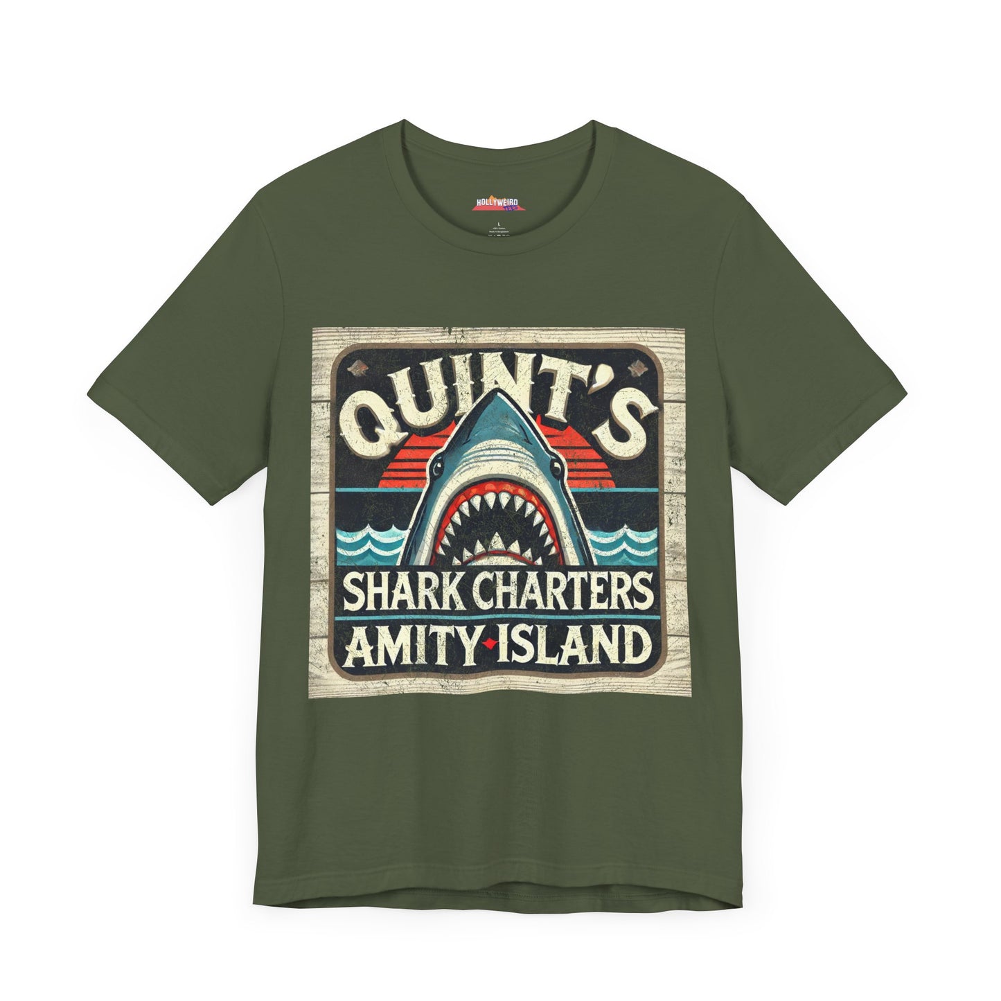 QUINT'S Shark Charters Tee V2 - Catch the Adventure
