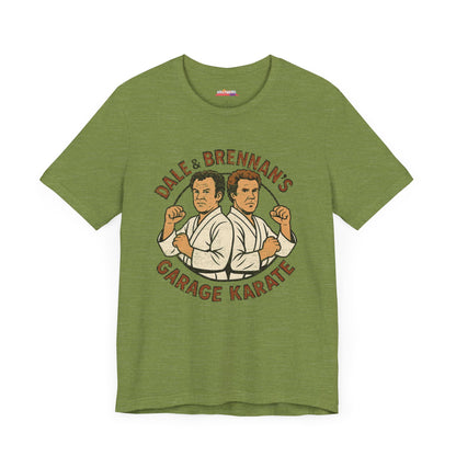 Dale & Brennan's Garage Karate Unisex Tee, Step Brothers Shirt, Funny Movie Quote Gift, Short Sleeve Top, Comedy Fan Apparel