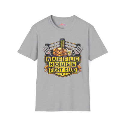 Waffle House Fight Club T-Shirt | Fun Restaurant Tee