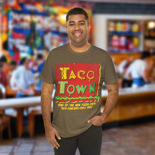 TACO TOWN T-Shirt - Ultimate Foodie Fan Gear