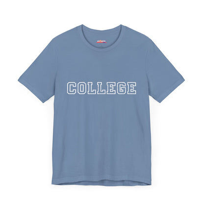 Classic COLLEGE T-Shirt - Vintage Campus Style