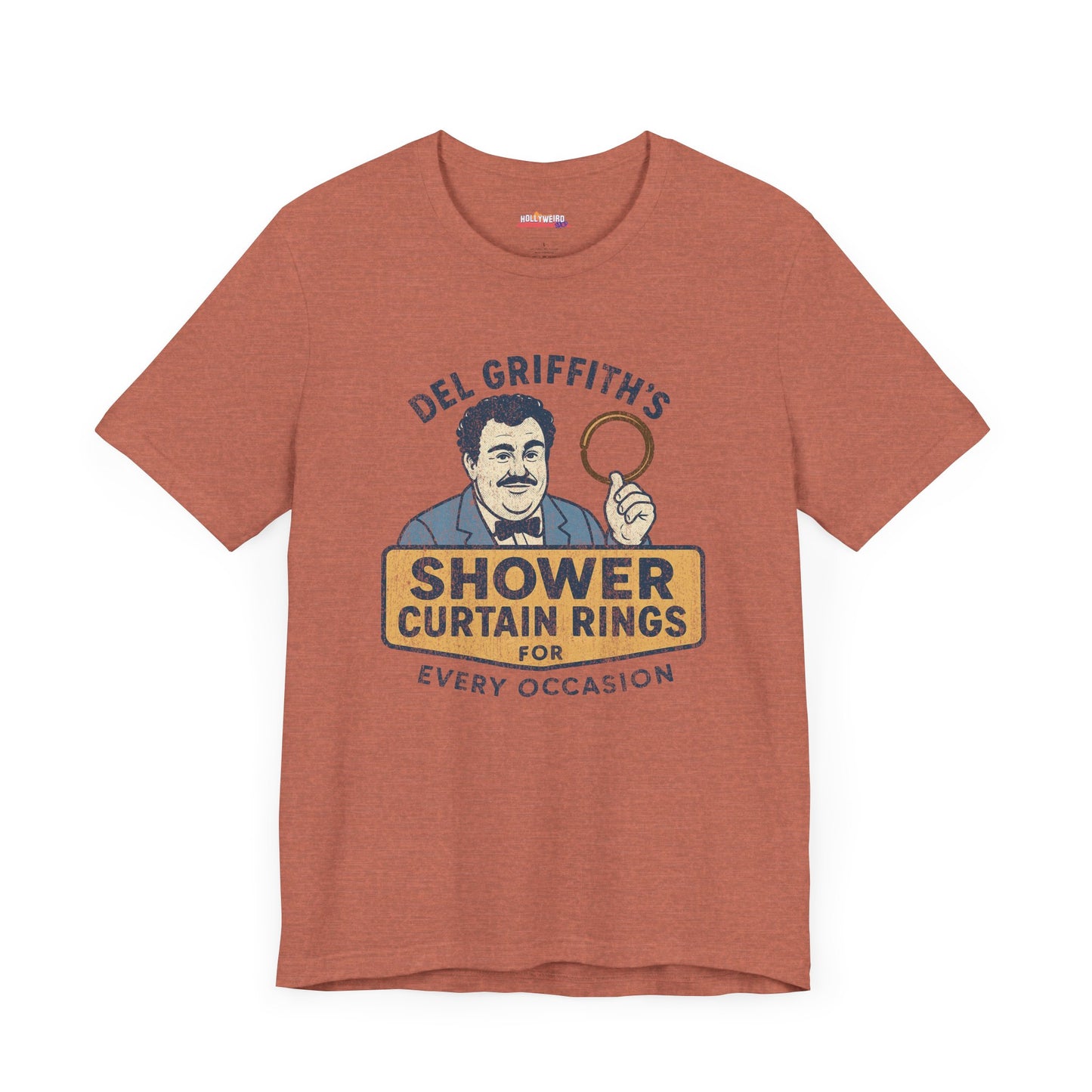 Del Griffith's Shower Curtain Rings Unisex T-Shirt