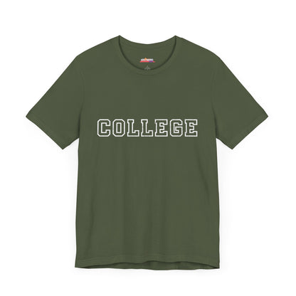Classic COLLEGE T-Shirt - Vintage Campus Style
