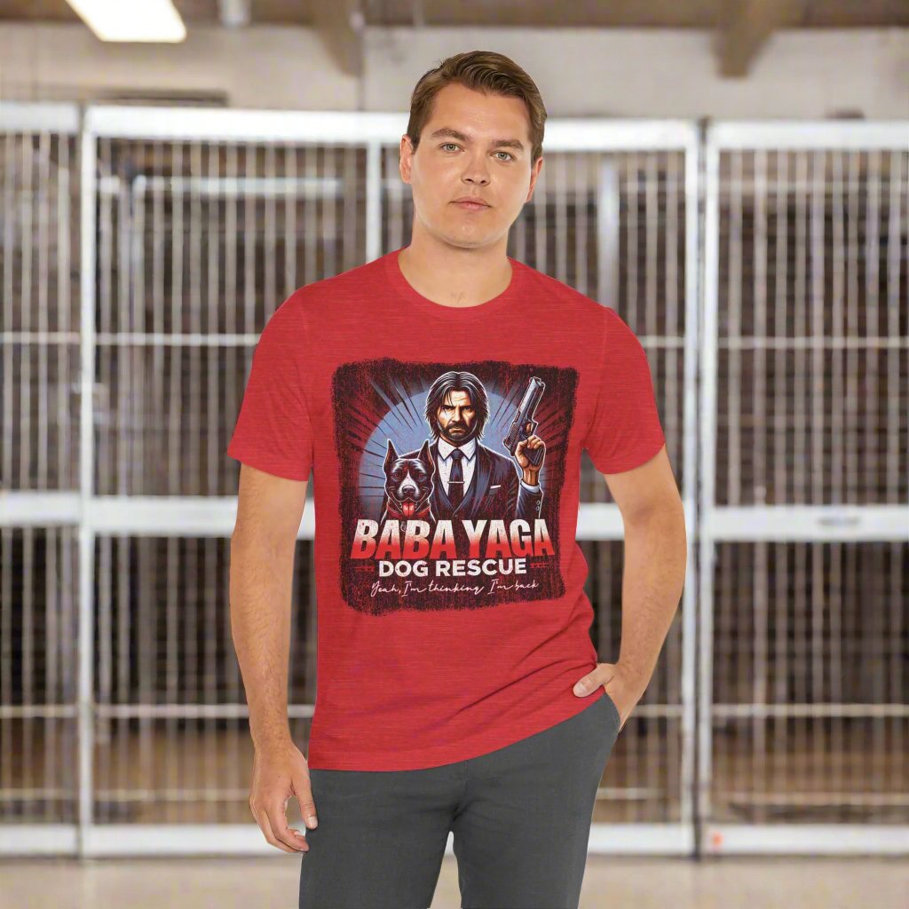 BABA YAGA Dog Rescue T-Shirt - Support with Style