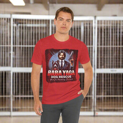 BABA YAGA Dog Rescue T-Shirt - Support with Style