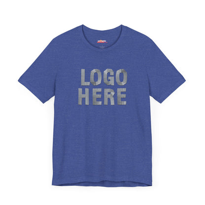 Logo Here (Duct Tape) funny T-Shirt for DIY Dad, Unisex Tee, DIY Dad Shirt, DIYer Shirt