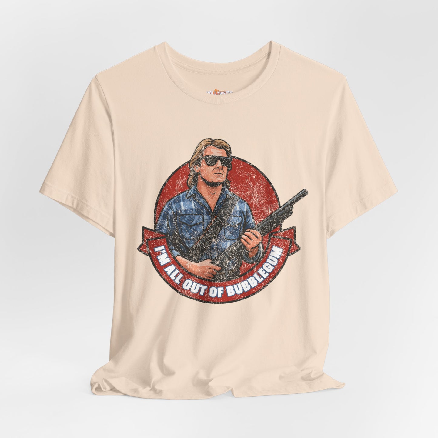 Vintage THEY LIVE Movie inspired T-Shirt, Rowdy Roddy Piper Tee, Retro 80s Graphic Shirt, Unisex Jersey Top, Fan Apparel