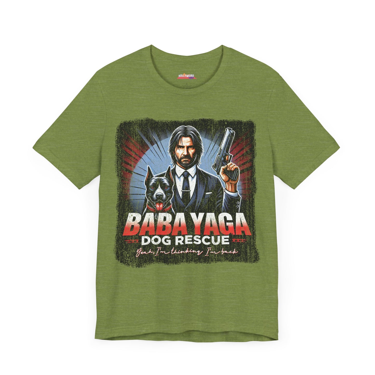 BABA YAGA Dog Rescue T-Shirt - Support with Style