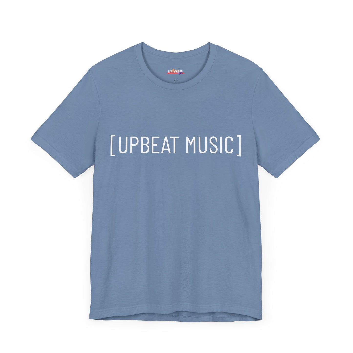 UPBEAT MUSIC] T-Shirt - Show Your Vibe with Captions