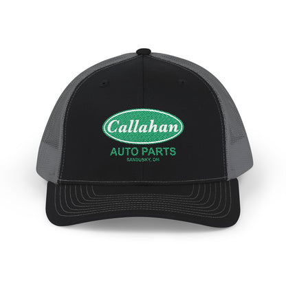 Callahan Auto Parts Tommy Boy Movie Fan | Embroidered Logo Snapback Trucker Cap