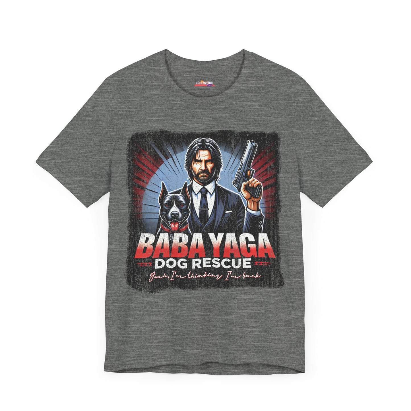BABA YAGA Dog Rescue T-Shirt - Support with Style