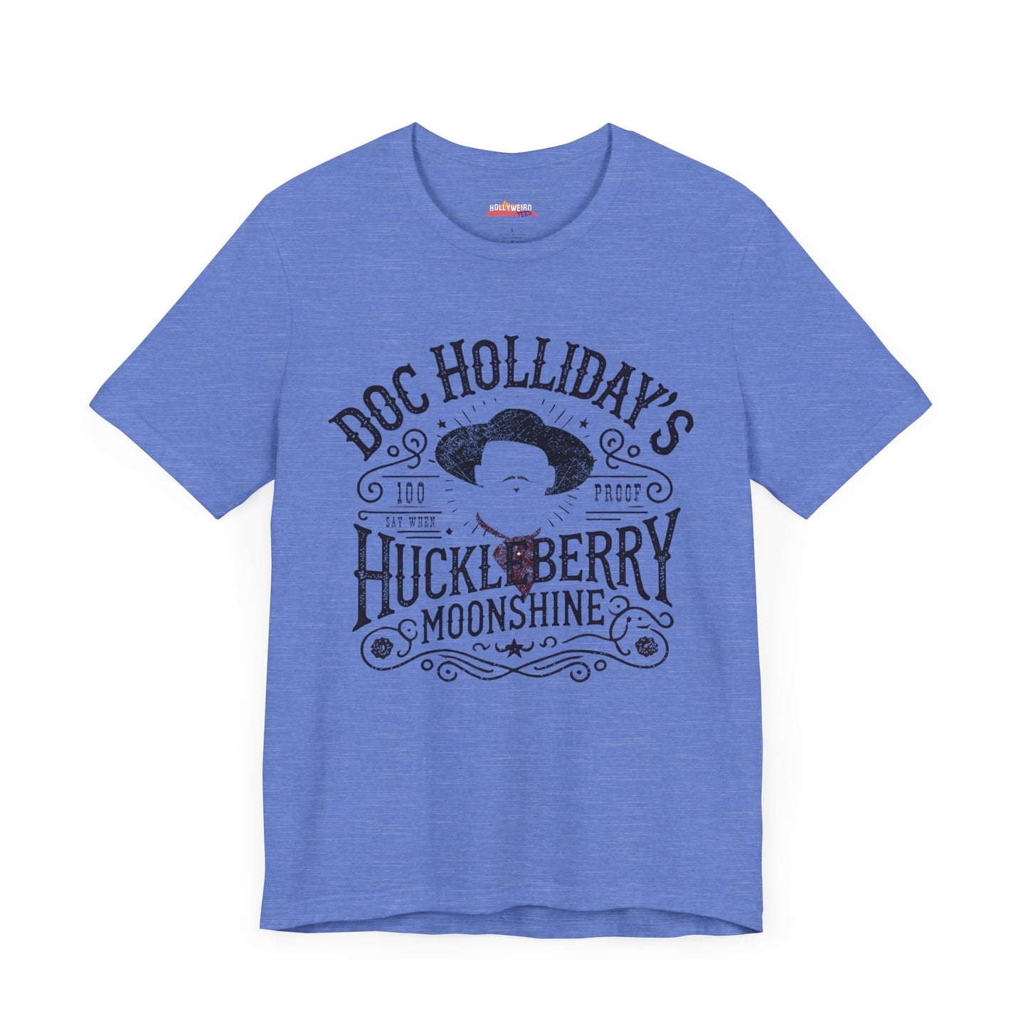 Doc Holliday's Huckleberry Moonshine T-Shirt - Unique Find