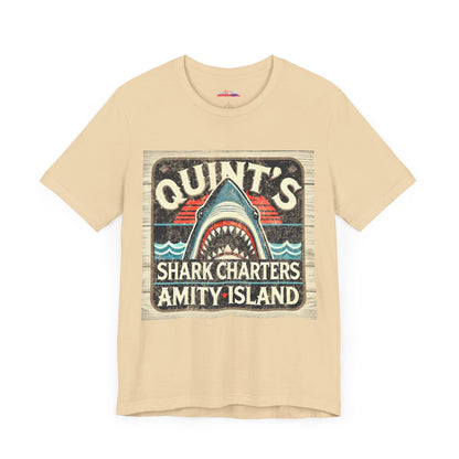 QUINT'S Shark Charters Tee V2 - Catch the Adventure