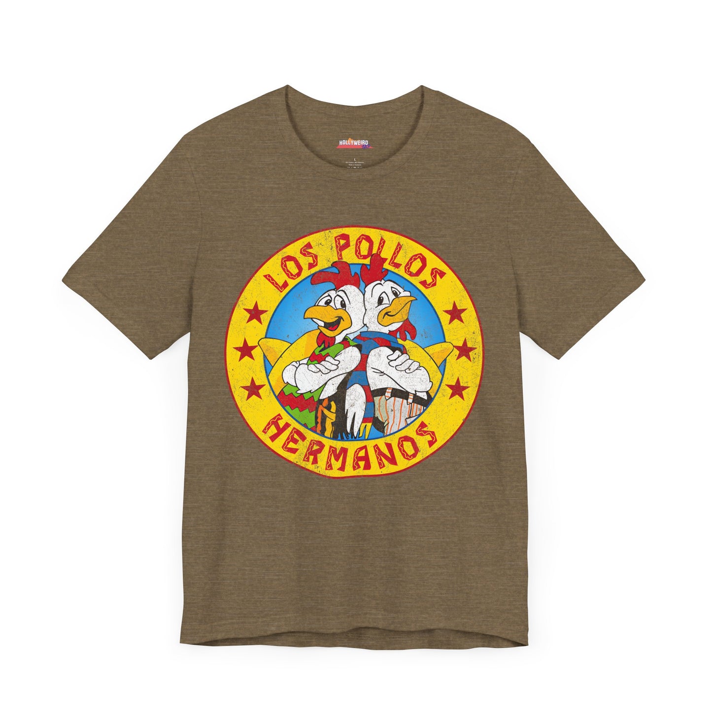 Los Pollos Hermanos Unisex T-Shirt - Breaking Bad Inspired Graphic Tee, Cool TV Show Merch, Classic Cotton Shirt, Trendy Pop Culture