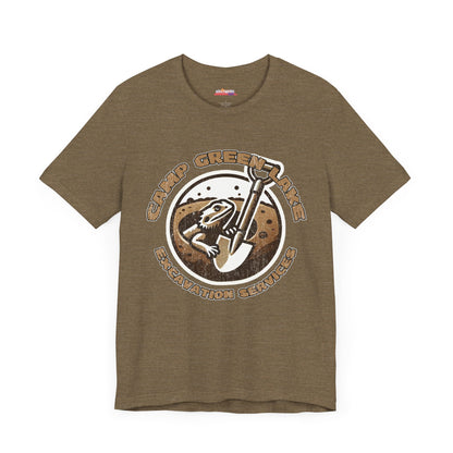 Camp Green Lake Excavation Services T-Shirt