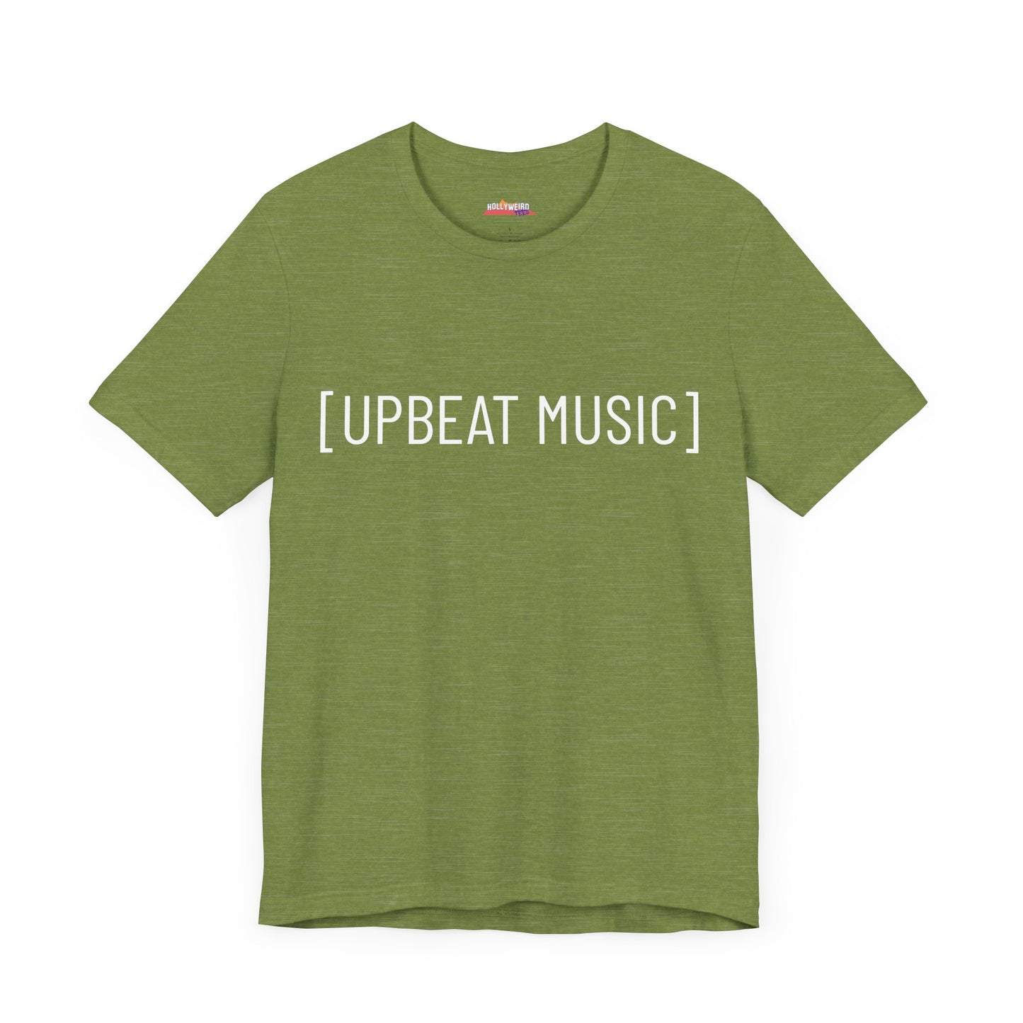UPBEAT MUSIC] T-Shirt - Show Your Vibe with Captions