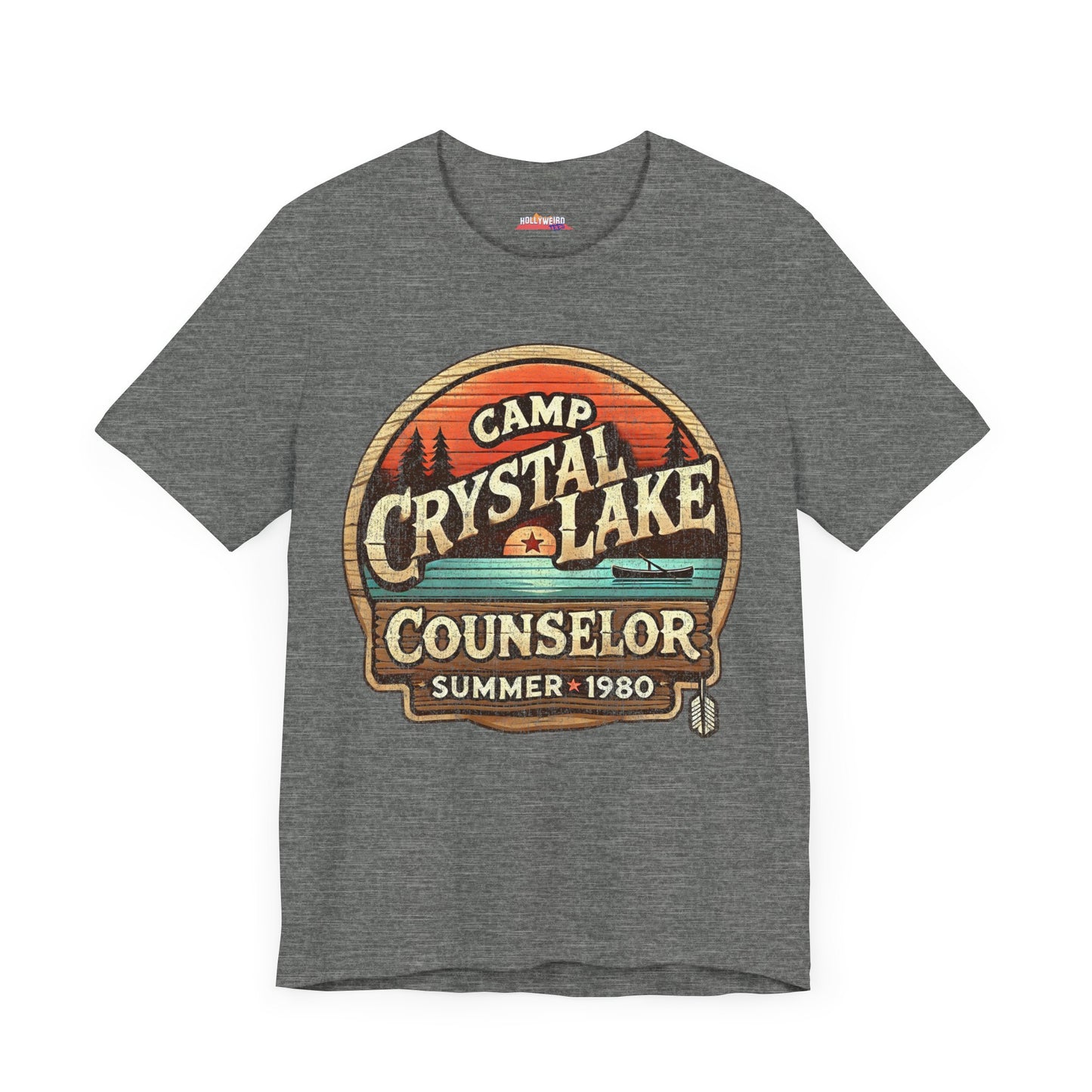 CAMP CRYSTAL LAKE Counselor T-Shirt - Horror Fan