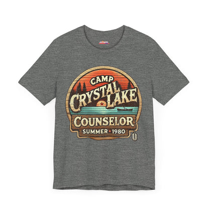 CAMP CRYSTAL LAKE Counselor T-Shirt - Horror Fan