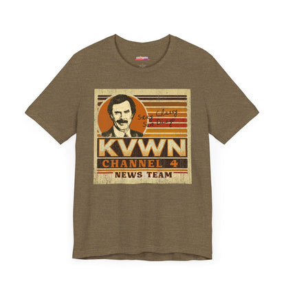 KVWN Channel 4 News Team T-Shirt