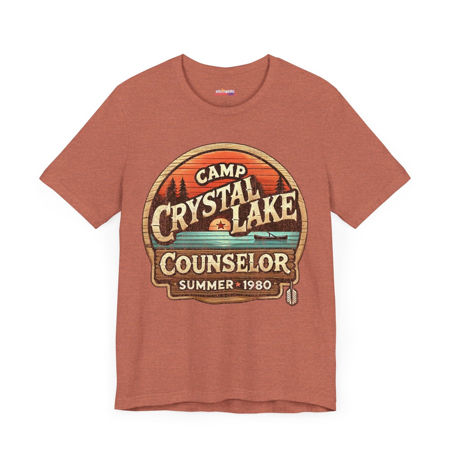 CAMP CRYSTAL LAKE Counselor T-Shirt - Horror Fan