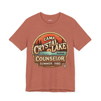CAMP CRYSTAL LAKE Counselor T-Shirt - Horror Fan