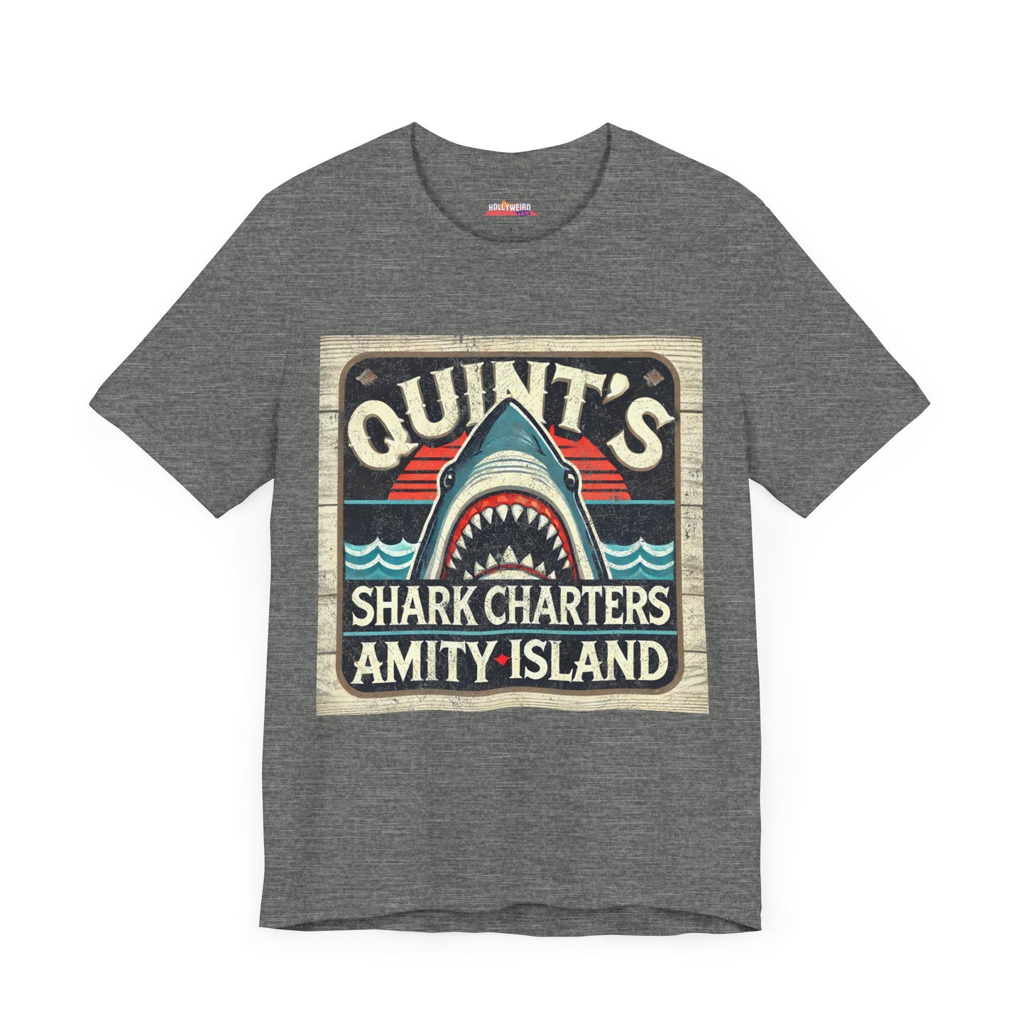 QUINT'S Shark Charters Tee V2 - Catch the Adventure