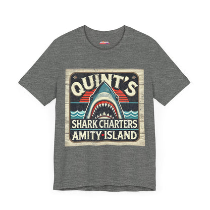 QUINT'S Shark Charters Tee V2 - Catch the Adventure