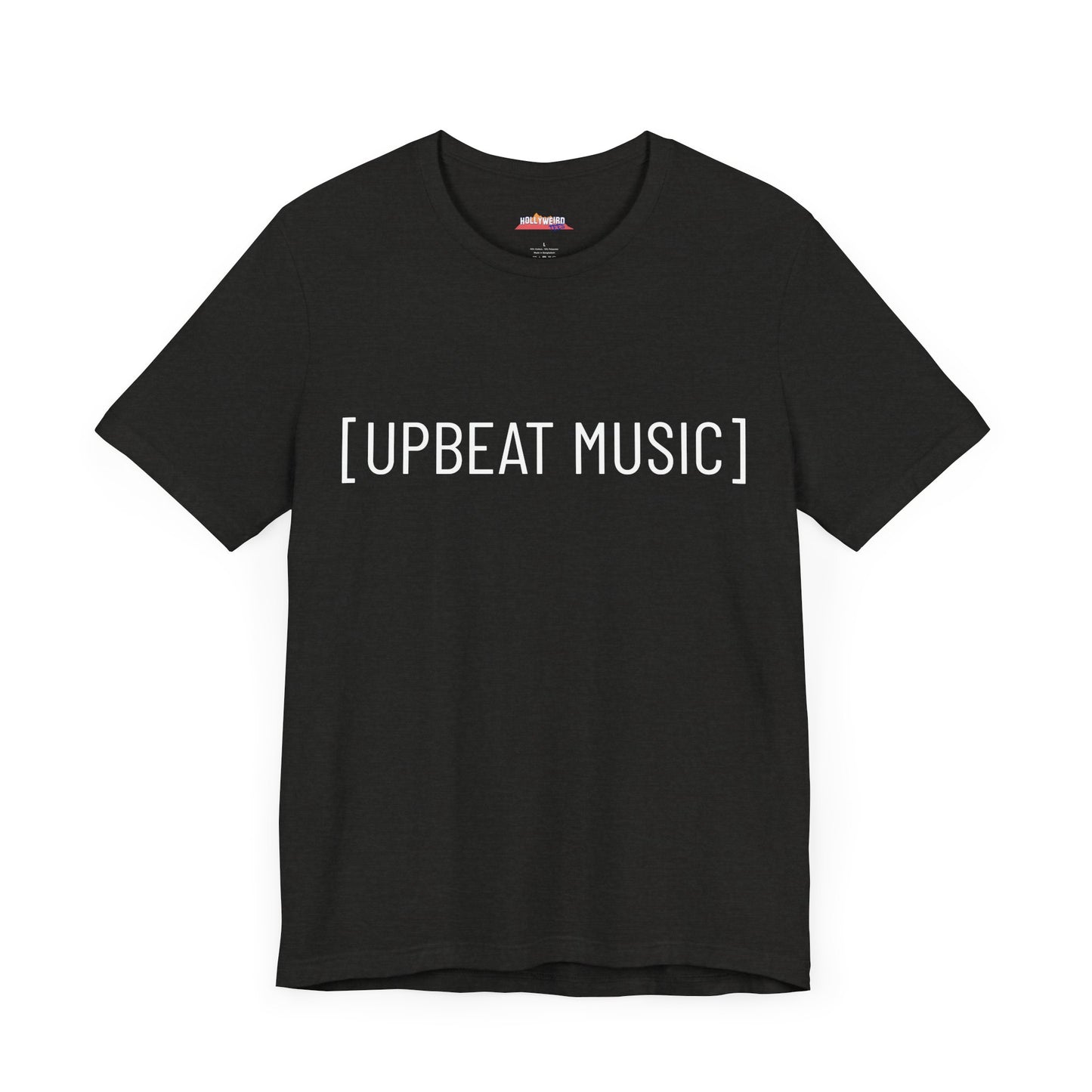 UPBEAT MUSIC] T-Shirt - Show Your Vibe with Captions