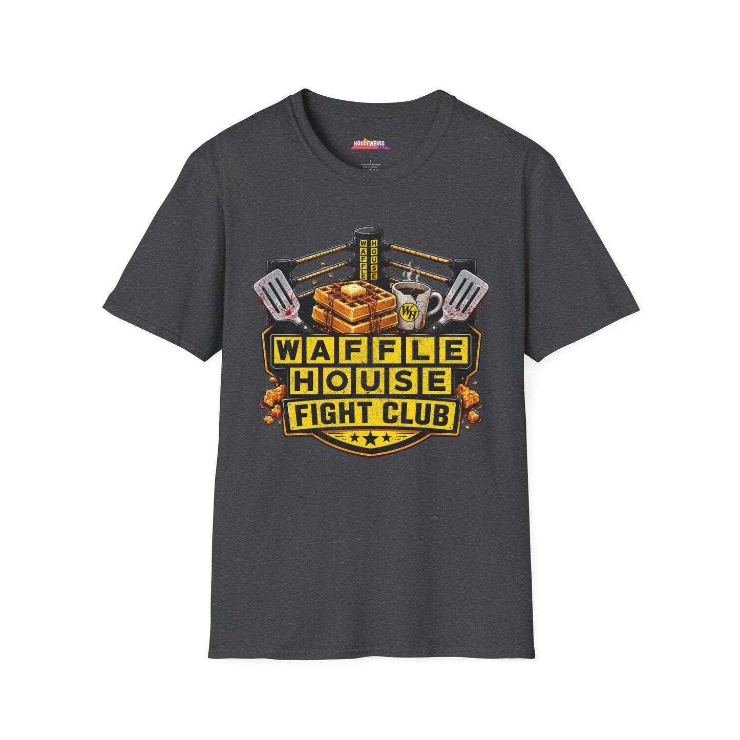 Waffle House Fight Club T-Shirt | Fun Restaurant Tee