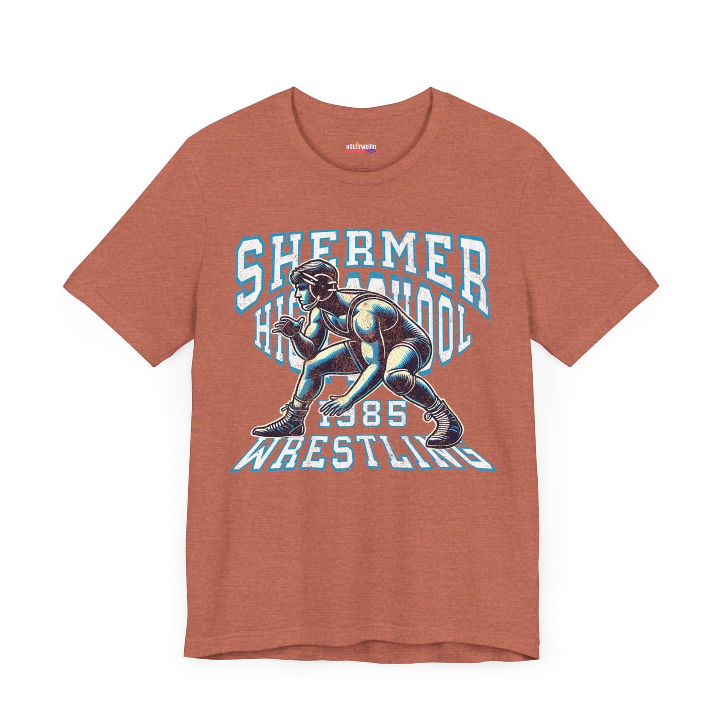 SHERMER High School Wrestling 1985 T-Shirt